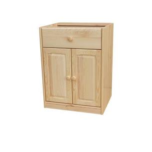 16. Szafka kuchenna drewniana stojąca 60 1S/2D