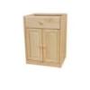 16. Szafka kuchenna drewniana stojąca 60 1S/2D