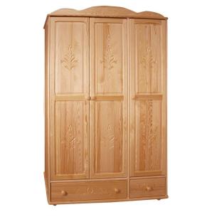 01. Szafa rzeźbiona sosnowa III 3D/2S