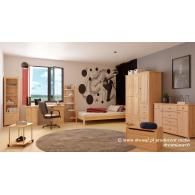 05. Biurko sosnowe proste