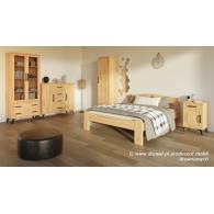 01. Witryna sosnowa RETRO II 2D/2S