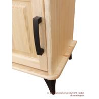 04. Szafka nocna sosnowa RETRO 1D/1S