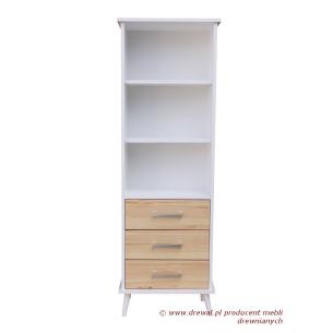 01. Regał sosnowy NORD 3S