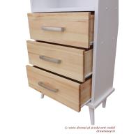 01. Regał sosnowy NORD 3S