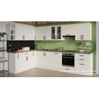 Kuchnia sosnowa biały połysk