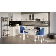 Kuchnia sosnowa biały połysk