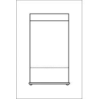 01. Szafa drewniana rzeźbiona parzenica II 2D drążek