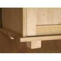 08. Biblioteczka sosnowa  BORO  4D