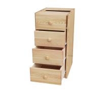 Kuchnia sosnowa w kolorze orzech rozcieńczony