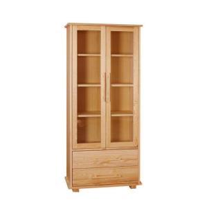 10. Witryna sosnowa BORO II 2D/2S wąska