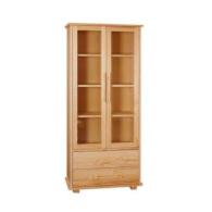 10. Witryna sosnowa BORO II 2D/2S wąska