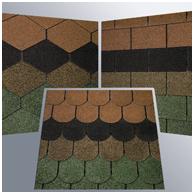 002. Altana szałas kryty gontem papowym