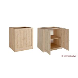 18. Szafka kuchenna drewniana stojąca 80/2D