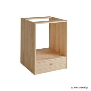 24. Szafka kuchenna drewniana stojąca pod piekarnik