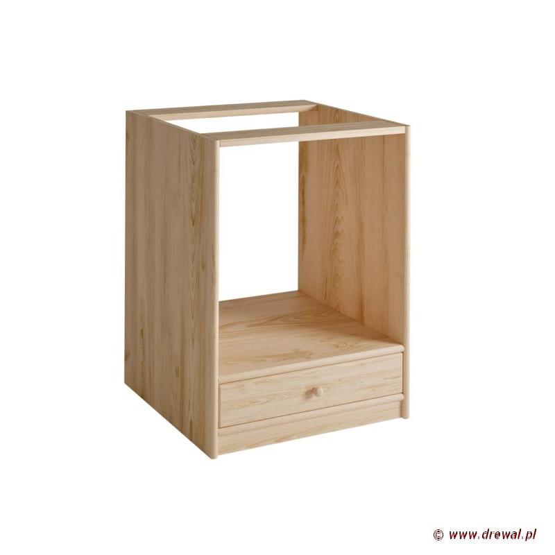 24. Szafka kuchenna drewniana stojąca pod piekarnik
