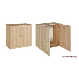 25. Szafka kuchenna sosnowa wisząca pod ociekacz