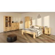 19. Łóżko sosnowe Europa 180