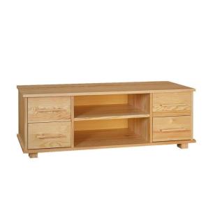 24. Stolik sosnowy BORO RTV 4S