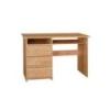 27. Biurko sosnowe BORO małe z szufladami