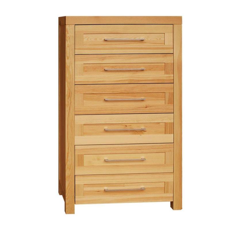 17. Komoda sosnowa Del Sol 6S wąska