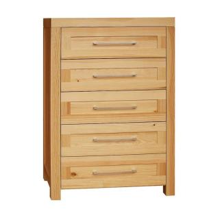 18. Komoda drewniana Del Sol 5S wąska