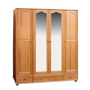 01. Szafa drewniana IV 4D/3S