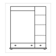 04. Szafa drewniana III 3D/2S