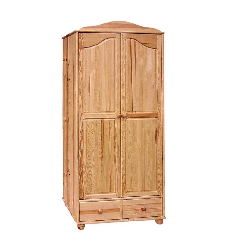 11. Szafa drewniana II 2D/2S falbana drążek