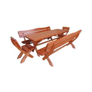 121. Komplet ogrodowy Bawarski gr.4,5 cm dł.200 cm