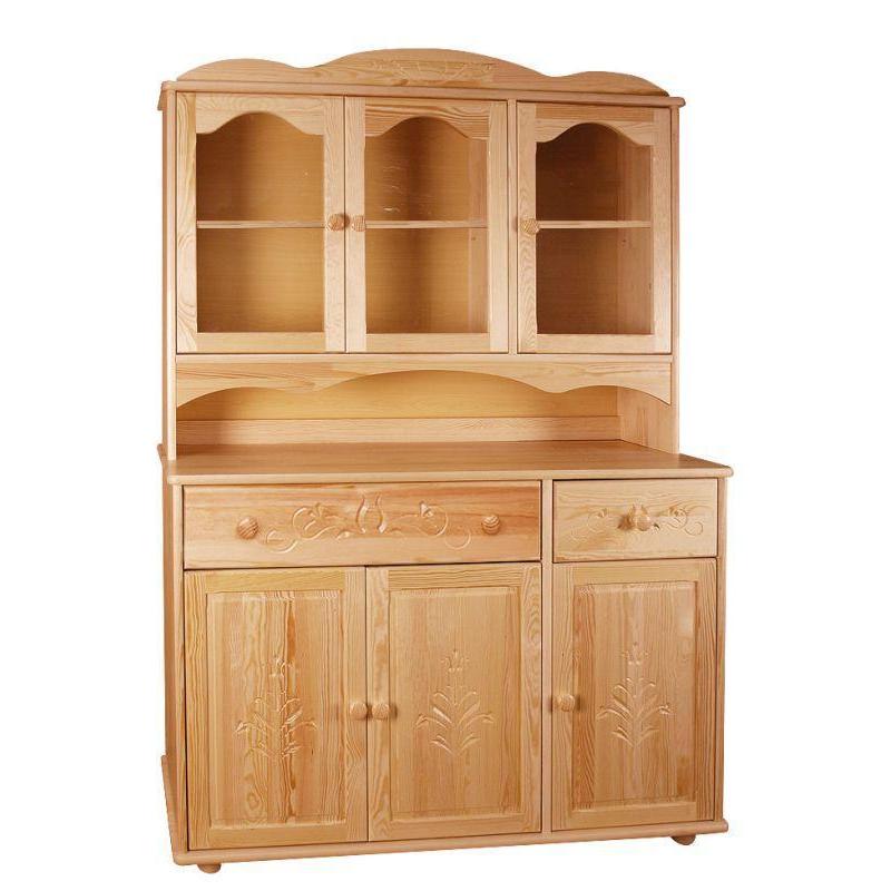 05. Kredens rzeźbiony sosnowy III