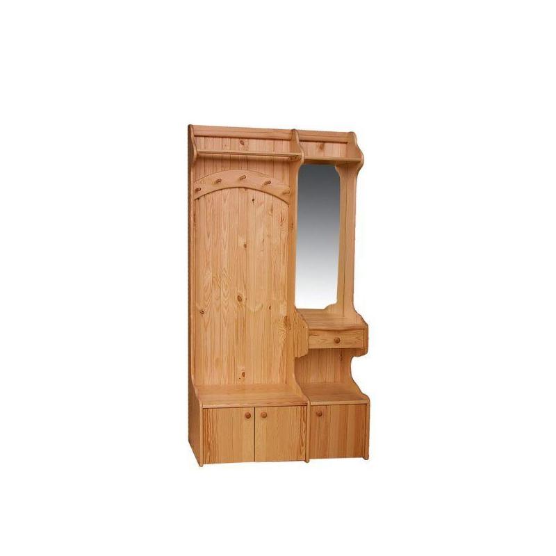 02. Garderoba drewniana zwykła