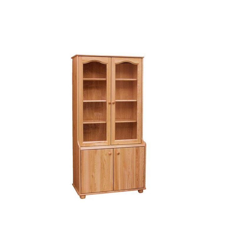 01. Biblioteczka sosnowa 4D