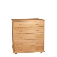 19. Komoda sosnowa 120/5S