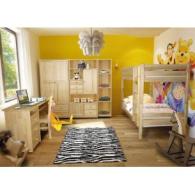 01. Biurko sosnowe narożne