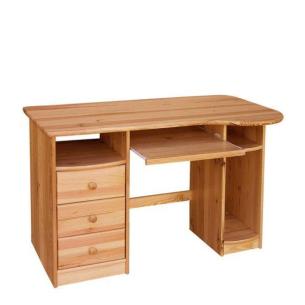 03. Biurko sosnowe duże ażurowe F