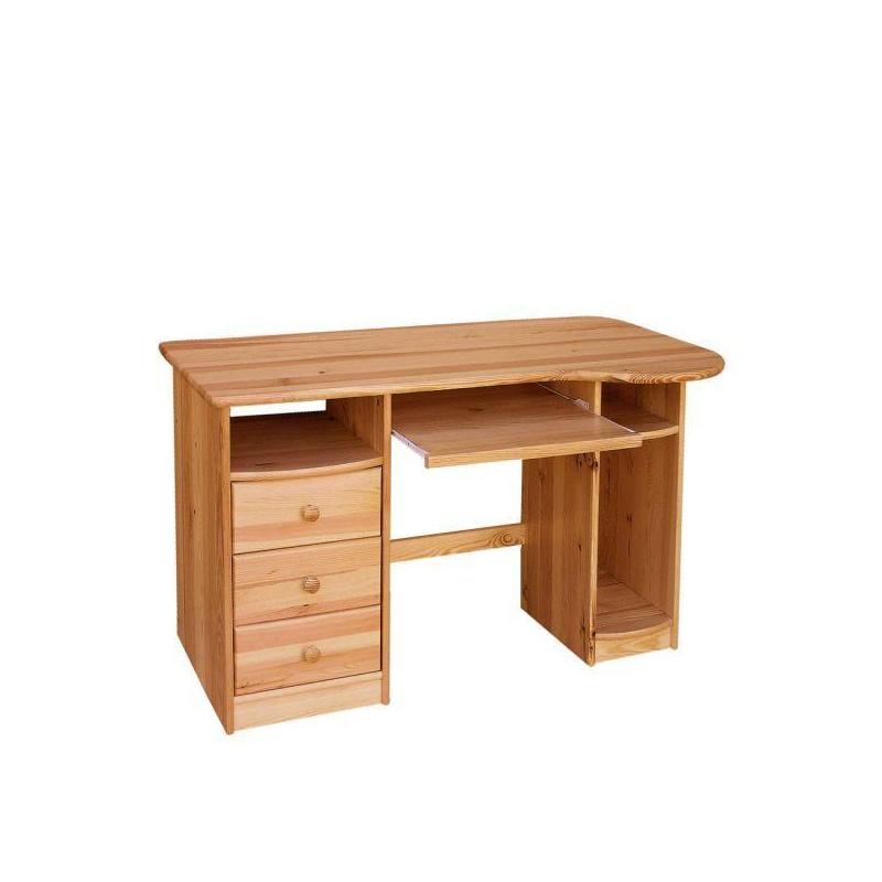 03. Biurko sosnowe duże ażurowe F