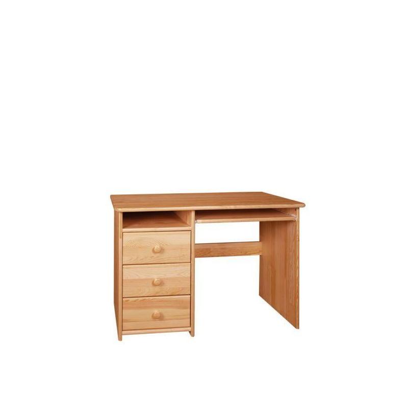 04. Biurko drewniane małe z szufladami