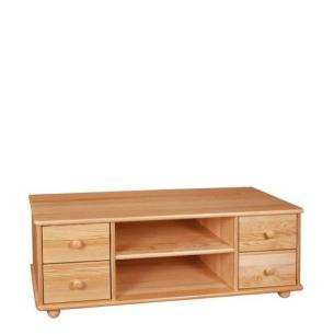 09. Stolik RTV sosnowy 4S