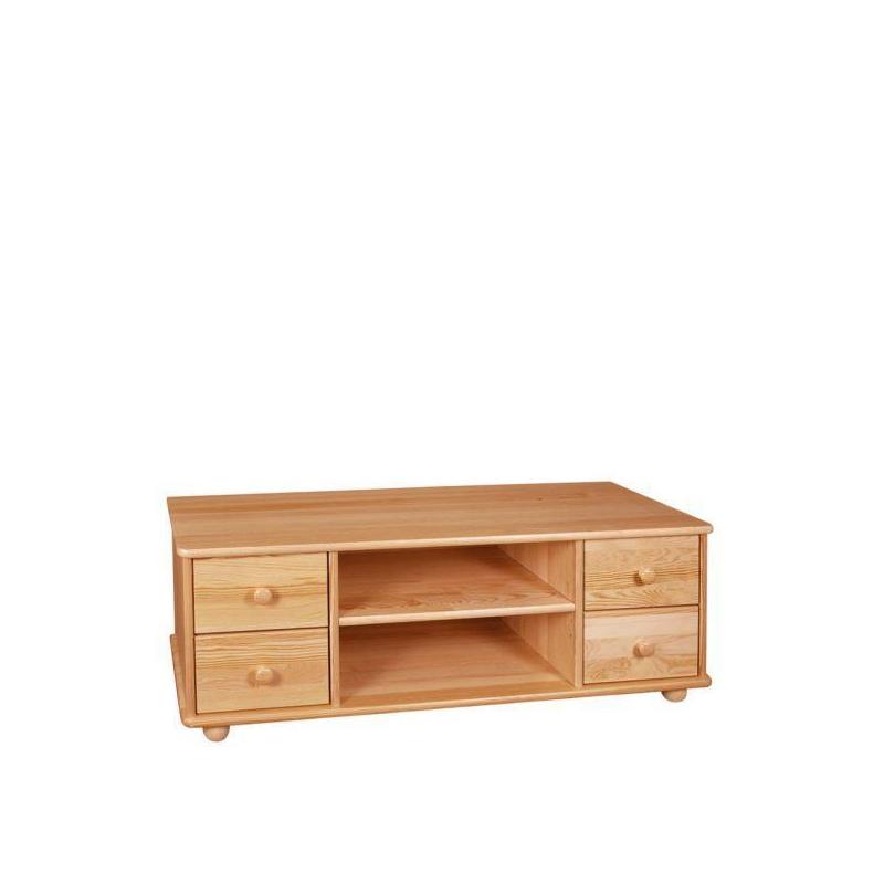 09. Stolik RTV sosnowy 4S