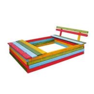 Piaskownica  kolorowa