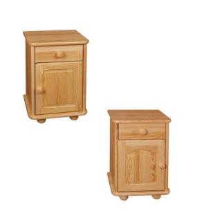 24. Szafka nocna sosnowa nakastlik