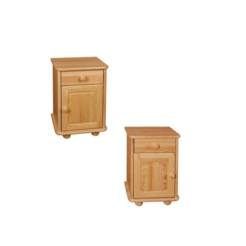 24. Szafka nocna sosnowa nakastlik