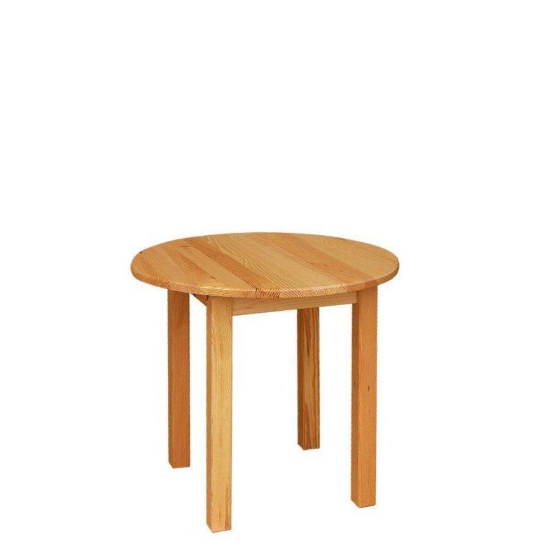 07. Stół sosnowy okrągły śr. 80