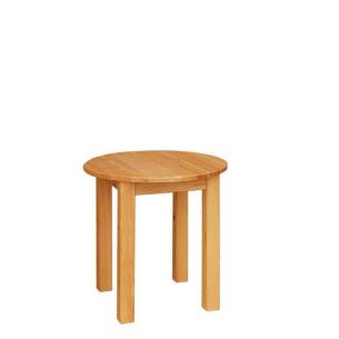 08. Stół drewniany okrągły śr. 60