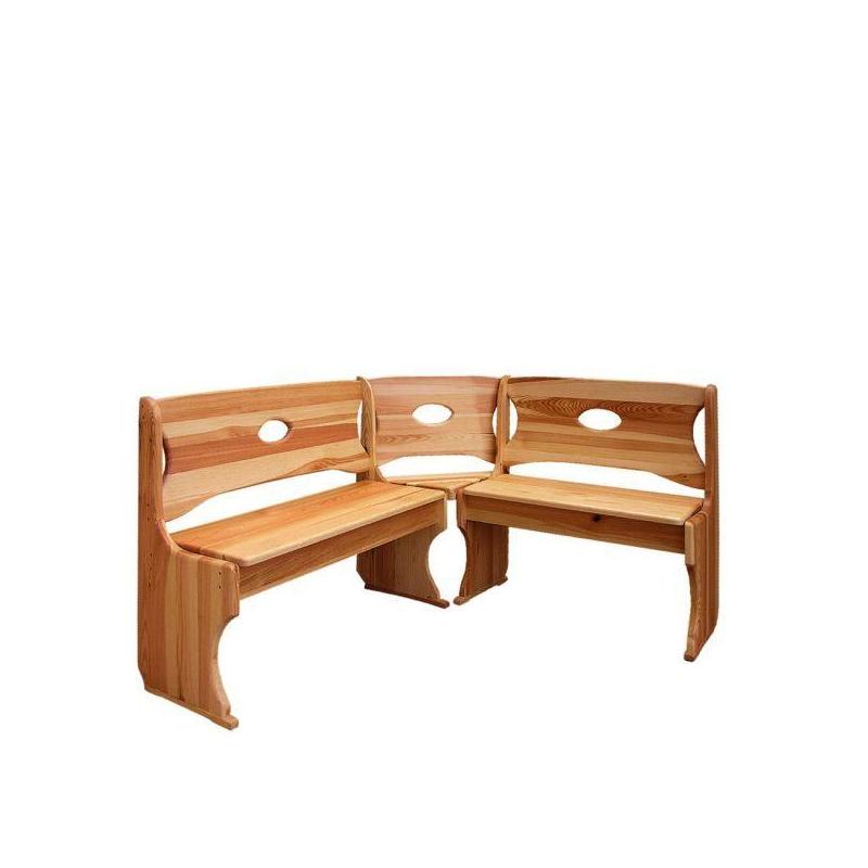 04. Ława narożna drewniana pełna