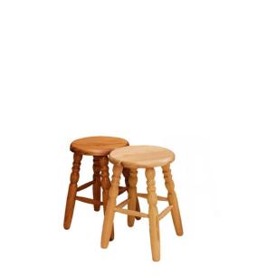 05. Taboret sosnowy zwykły okrągły