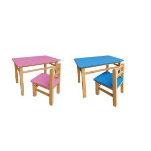 05. Stolik dziecinny kolorowy + 2 krzesełka (komplet).