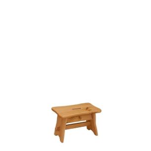 15. Stołeczek sosnowy z szufladką