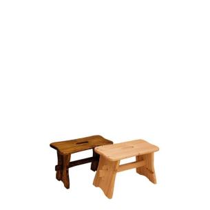 16. Stołeczek sosnowy bez szufladki